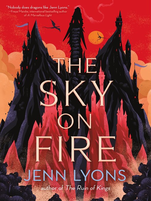 Title details for The Sky on Fire by Jenn Lyons - Available